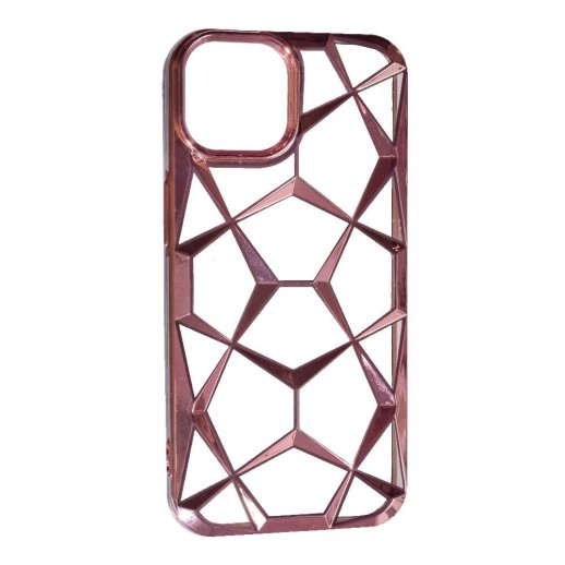 Накладка Abstraction Color для Apple iPhone 15 Pink