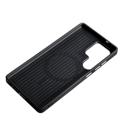 Накладка Carbon With Magsafe для Samsung S25 Ultra Black