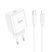 Мережевий зарядний пристрій HOCO C76A PRO TYPE-C PD 30W + КАБЕЛЬ Type-C - Lightning