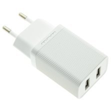 Мережевий зарядний пристрій WUW C102 2.4A 2USB