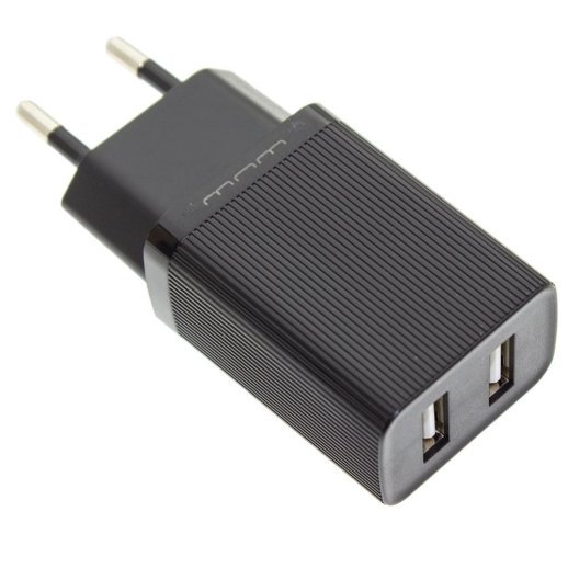 Мережевий зарядний пристрій WUW C102 2.4A 2USB