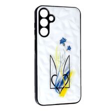 Накладка Prisma UA для Samsung A15 Ukraine with flowers
