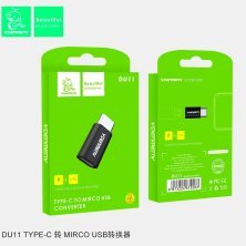 ПЕРЕХІДНИК DENMEN DU11 TYPE-C to MICRO USB CONVERTER