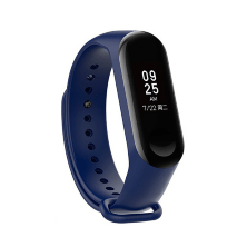Ремінець для Xiaomi Mi Band 3 / 4 Original Design Dark Blue