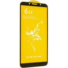 Захисне скло 6D PREMIUM HUAWEI Y5P ЧОРНИЙ