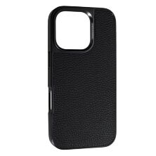 Накладка Puloka Leather Inside Magsafe для Apple iPhone 16 Pro Max Black