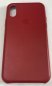 Чохол Leather Case Apple Iphone X / Xs Red