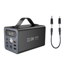 Універсальна мобільна батарея (УМБ) HOCO J138 Distant PD 20W + QC 3.0 22.5W 60000 mAh, чорний