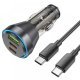 Автомобільний зарядний пристрій HOCO NZ12D 2 Type-C PD 60W + USB-A QC3.0 + кабель TYPE-C - TYPE-C