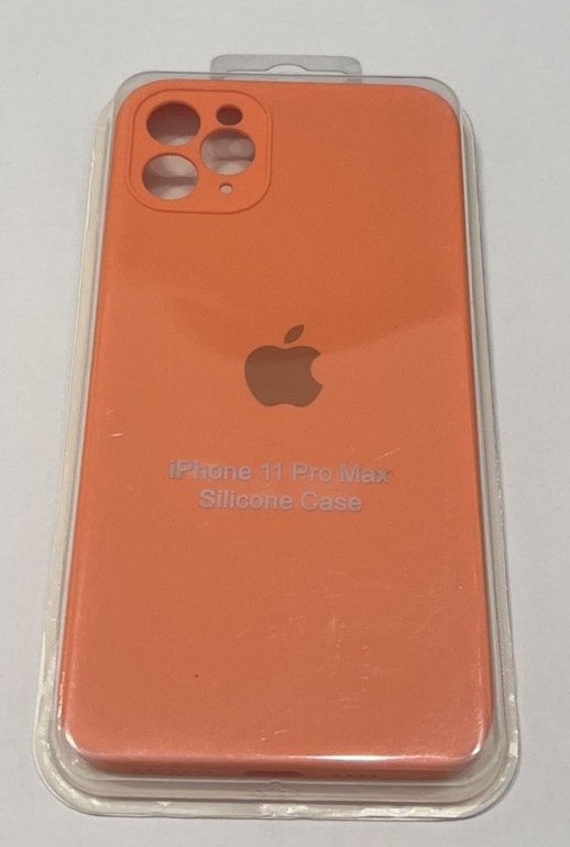 Чохол Silicone Case Copy Apple iPhone 11 Pro Max Square Orange, 10