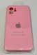 Чохол Silicone Case Copy Apple iPhone 12 Square Light Pink, 07
