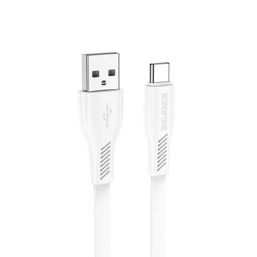 USB кабель BOROFONE BX85 USB - Type-C, білий