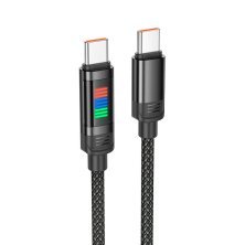 USB-C кабель HOCO U126 100W Type-C - Type-C ЧОРНИЙ