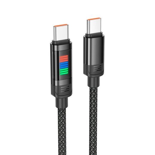 USB-C кабель HOCO U126 100W Type-C - Type-C ЧОРНИЙ
