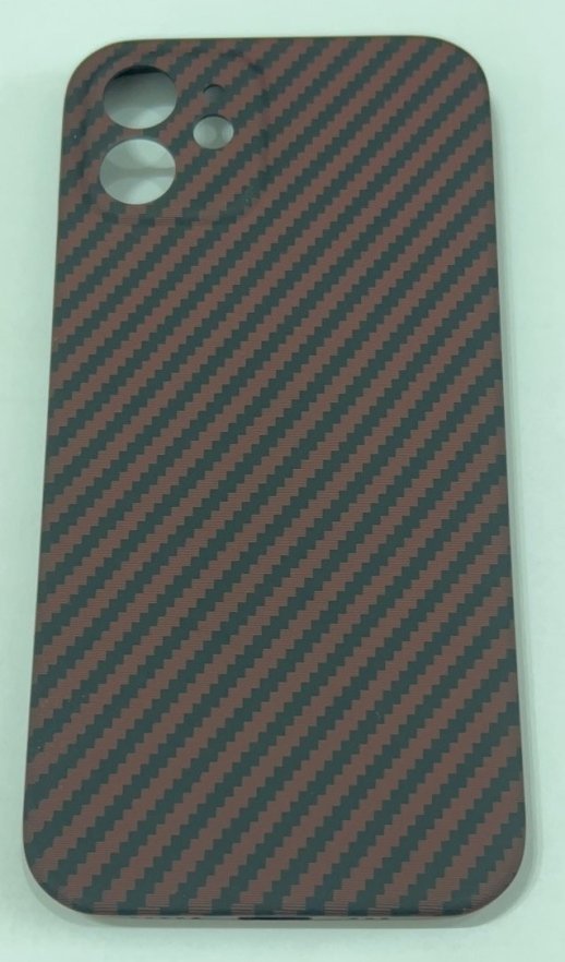 Чохол Carbon With MagSafe for Apple iPhone 12 Red