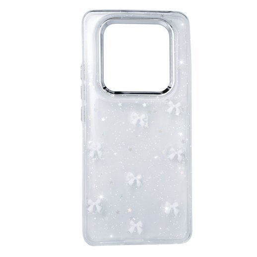 Чохол Glue Case Hit для Xiaomi Redmi Note 14 Pro Plus (5G) White Bows