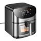 Аерогриль Hoco HE21 (1700W, 8L) (чорний)