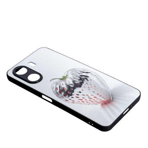 Накладка Fashion Mix для Xiaomi Redmi 13C/Poco C65 White Berry