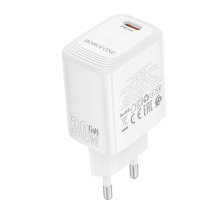 Мережевий зарядний пристрій BOROFONE BN28 PD 30W, білий