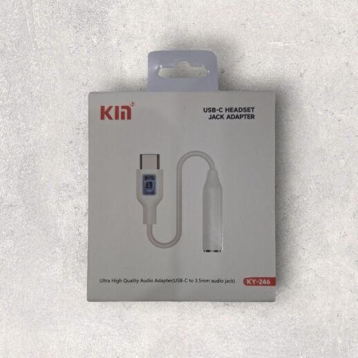 Адаптер Kin Type-C to aux 3.5 KY246