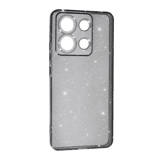 Силікон Clear Shine для Xiaomi Redmi Note 13 Pro (4G) /Poco M6 Pro (4G) Black