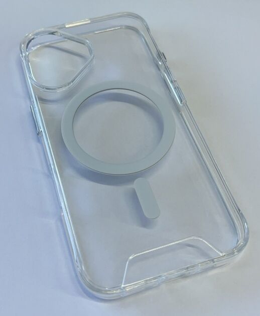 Силикон Space for Apple Iphone 16 with Magsafe Прозорий