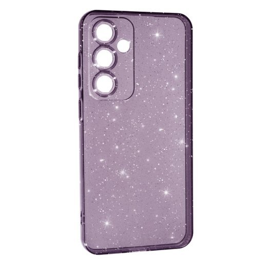 Силікон Clear Shine для Samsung S24 FE Violet