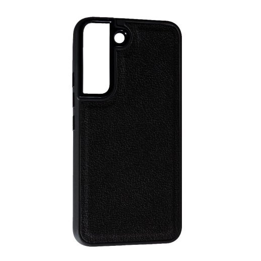 Накладка Leather Case для Samsung S22 Black