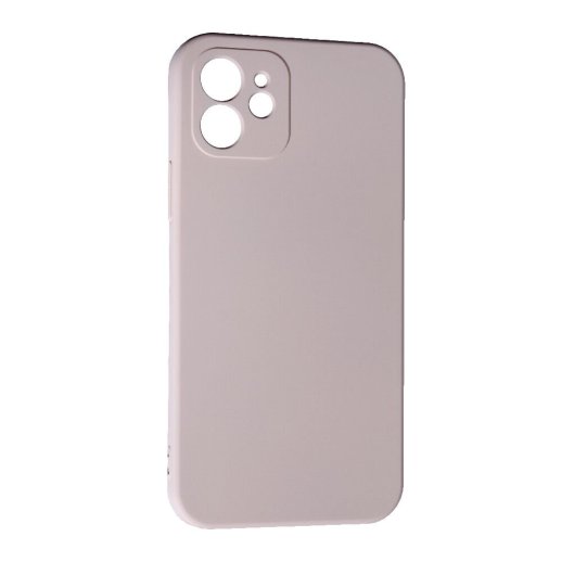 Силікон Case SMTT (AA) для Apple iPhone 12 Pink Sand