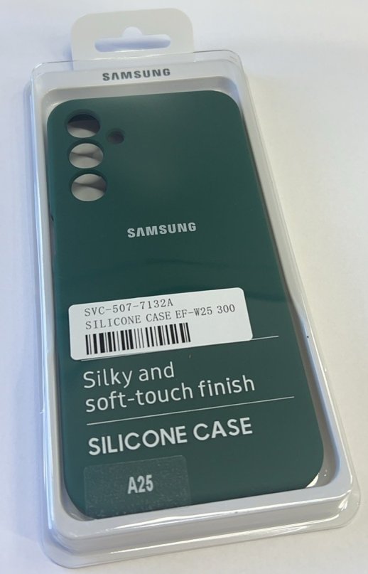 Чохол Silicone Case for Samsung A25 Black