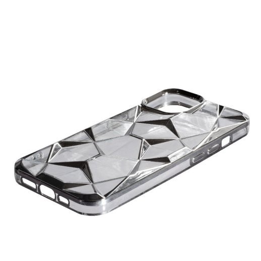 Накладка Abstraction Color для Apple iPhone 15 Silver