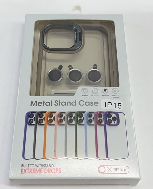 Чехол Metal Stand Case Apple Iphone 15
