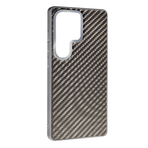 Накладка Carbon With Magsafe для Samsung S25 Ultra Titanium