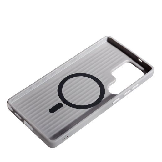 Накладка Carbon With Magsafe для Samsung S25 Ultra Titanium