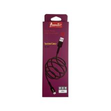 USB Cable Avantis AC-85i Silicone Lightning Red