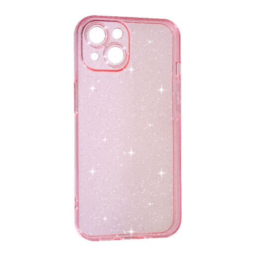 Силікон Clear Shine для Apple iPhone 15 Plus Pink