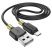 USB кабель BOROFONE BX59 silicone USB - micro USB, чорний