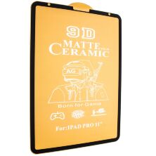 CERAMICS FILM 9D МАТОВЕ APPLE IPAD PRO 11" (2021) ЧОРНИЙ