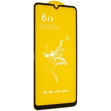 Захисне скло 6D PREMIUM HUAWEI Y6P ЧОРНИЙ