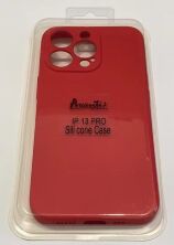 Avantis Full Silicone Case Apple Iphone 13 Pro Red