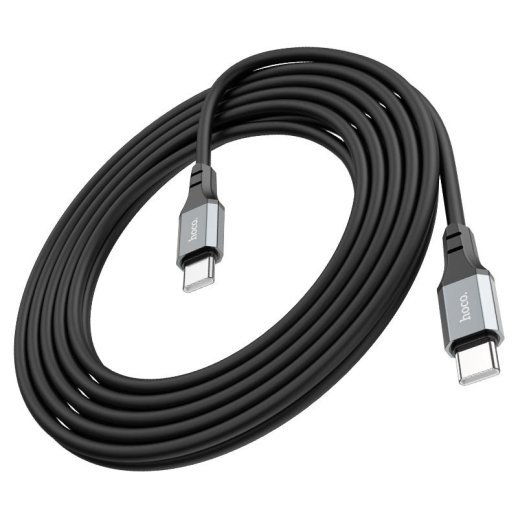USB-C кабель HOCO X92 60W Type-C - Type-C 3 MЕТРИ ЧОРНИЙ