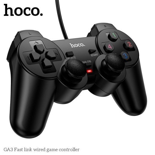 Геймпад джойстик HOCO GA3 Fast link, чёрный