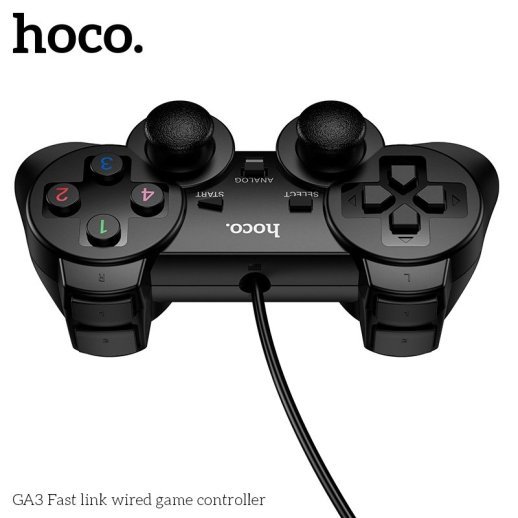 Геймпад джойстик HOCO GA3 Fast link, чёрный