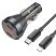 Автомобільний зарядний пристрій HOCO NZ12C 2 Type-C PD 60W + кабель TYPE-C - LIGHTNING