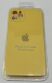 Чохол Silicone Case Copy Apple iPhone 11 Pro Max Square Yellow, 09