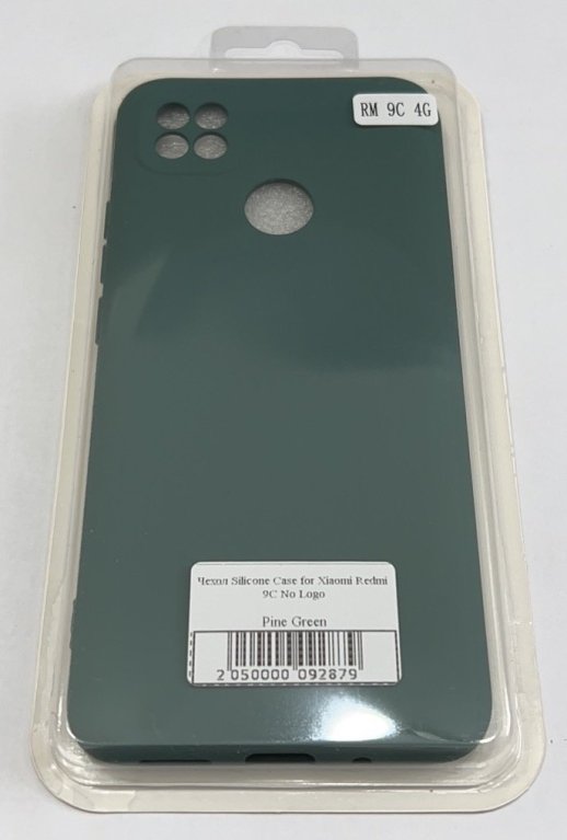 Чохол Silicone Case for Xiaomi Redmi 9С No Logo Black