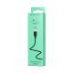 USB кабель BOROFONE BX17 USB - Lightning чорний