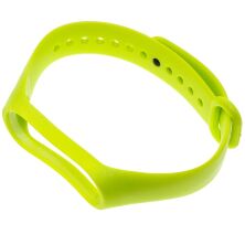 Ремінець силіконовий для XIAOMI MI BAND 5 / 6 / 7 66_LIGHT-GREEN