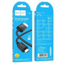 USB кабель HOCO X113 USB - micro USB, 1 метр, чорний