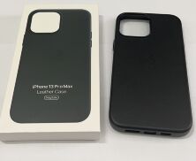 Чохол Leather Case Apple Iphone 13 ProMax  MagSafe Midnight